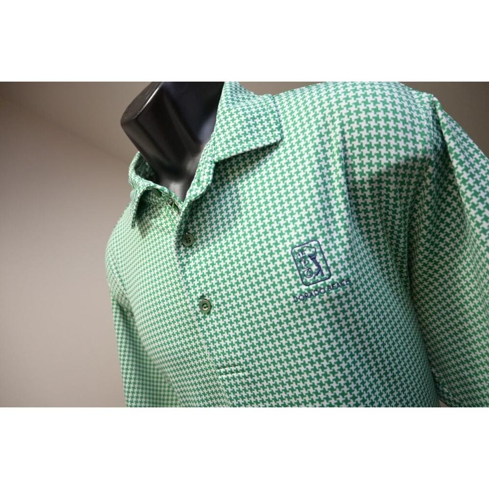 Bobby Jones TPC Golf Polo X-H20 Performance Dry Fitting Shirt Mens Sz Large
